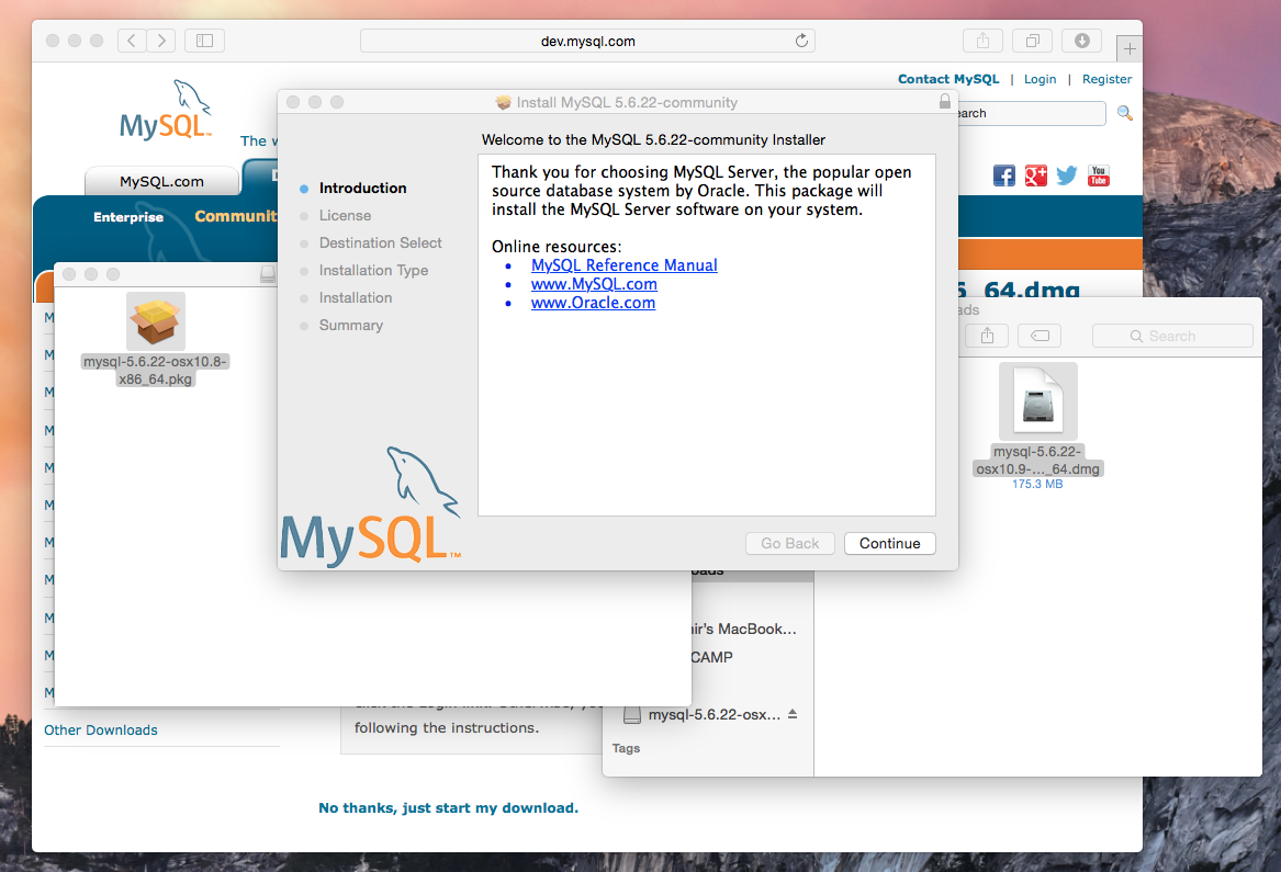 Download mysql server for mac